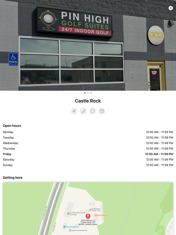 Pin High Golf Suites