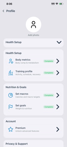 Macro Tracker - Vitalos Screenshot 10 of 10