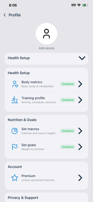 Macro Tracker - Vitalos Screenshot 10 of 10