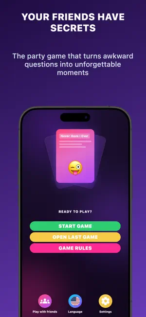 Never Have I Ever: Card Party screenshot 2