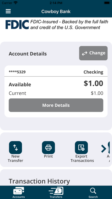 Cowboy Bank Screenshot
