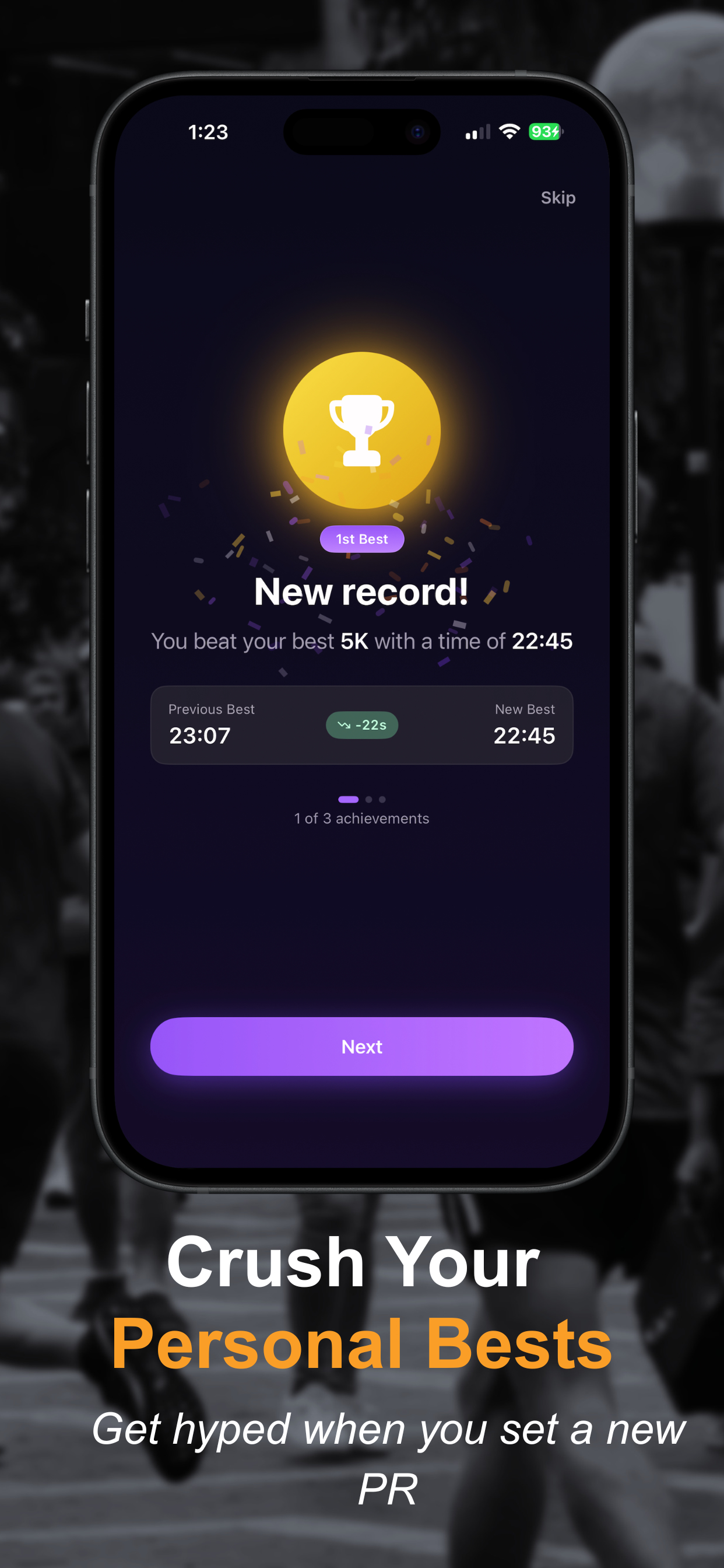 Beat My Best Runs screenshot 4