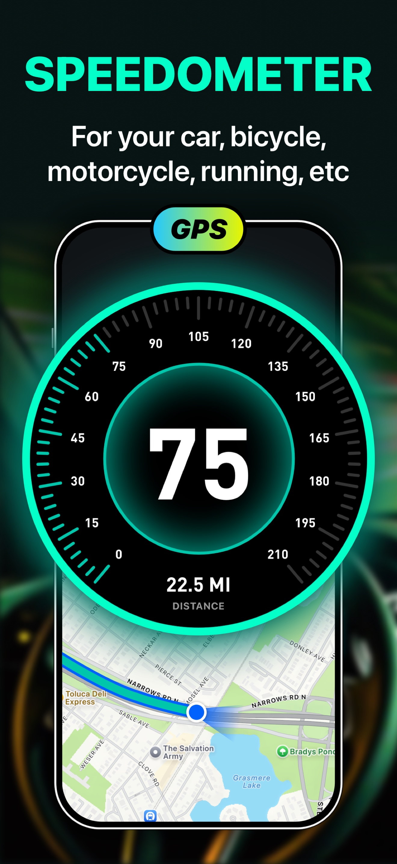 GPS Speedometer - Odometer