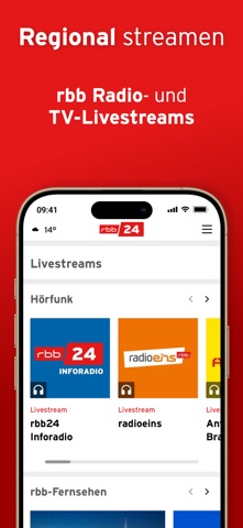rbb24 – regionale Nachrichten screenshot