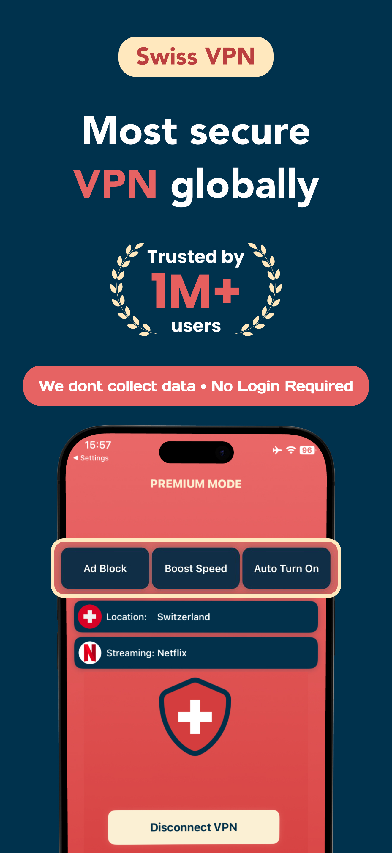 Swiss VPN Free: Fast & Secure