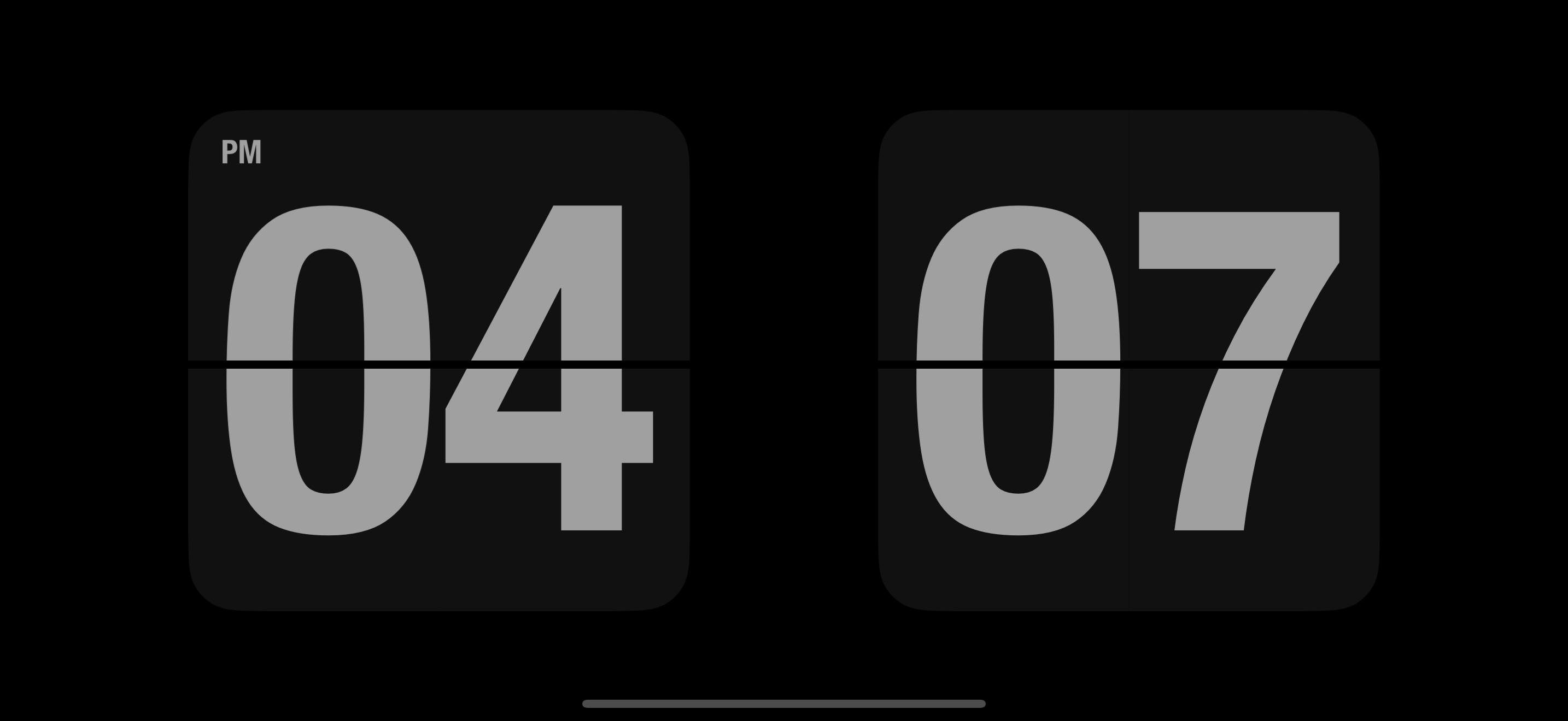 Smart Flip Clock