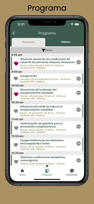 Academia Mexicana de Geriatría screenshot 1