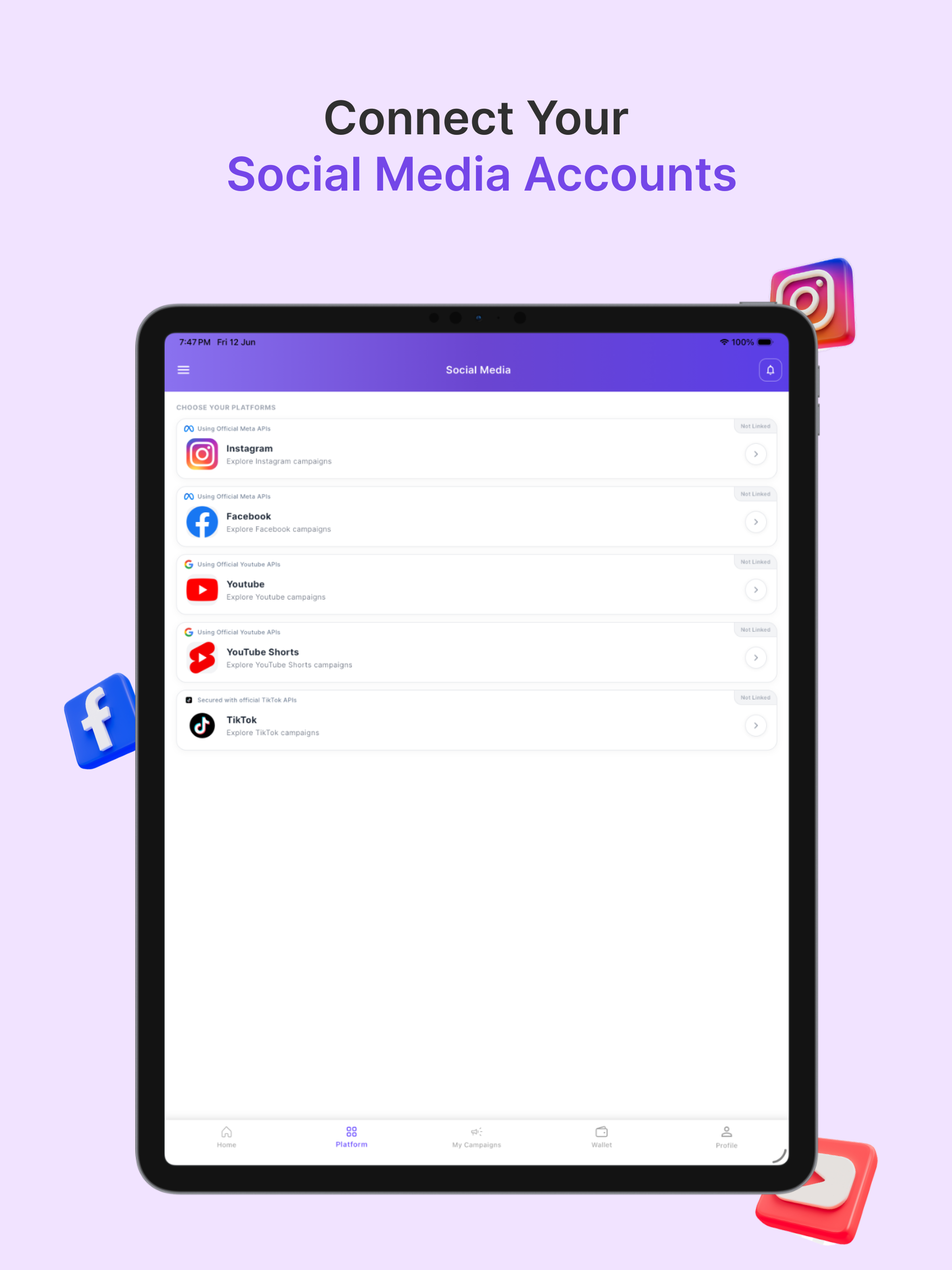Reels Reward - Influencer App screenshot 9
