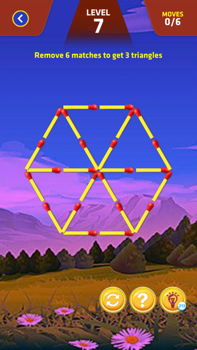 Matchsticks: Matches Braingame Screenshot