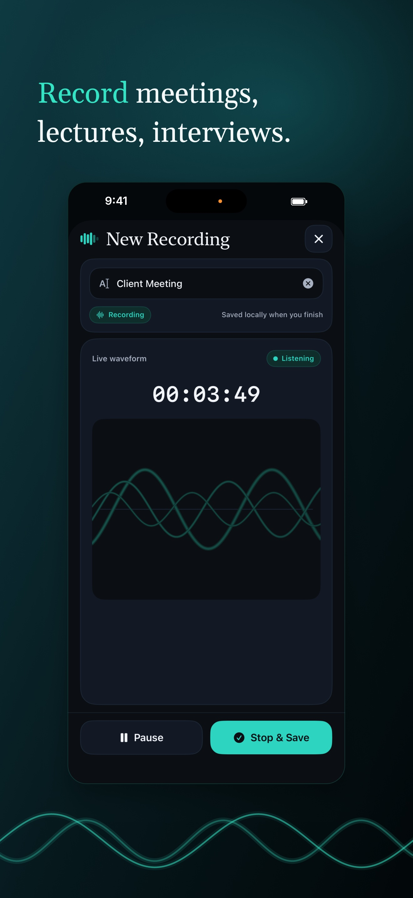 AI Note Taker: TalkPad screenshot 2