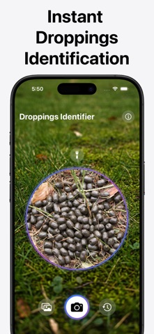 Droppings Identifier screenshot