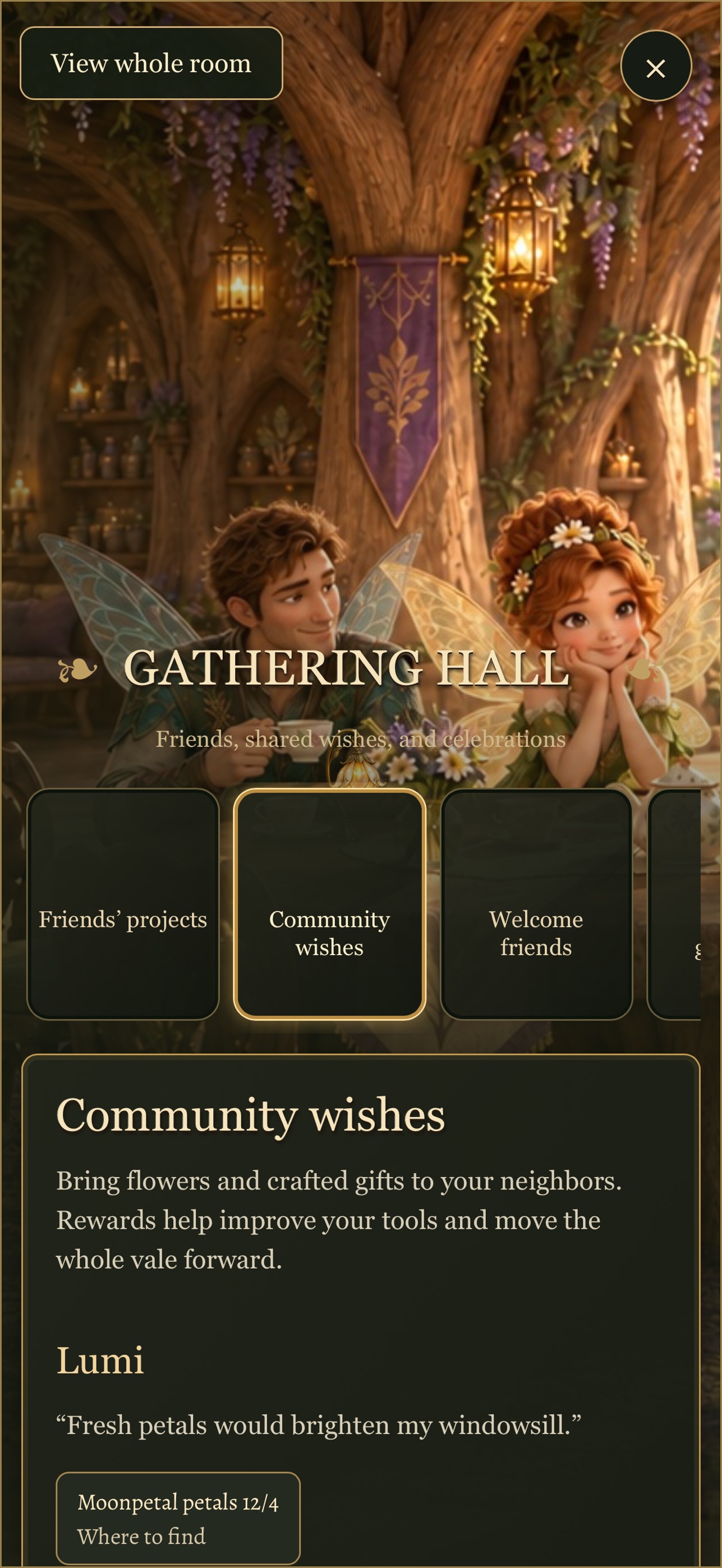 Screenshot 3 of Moonpetal: Wildsong Vale