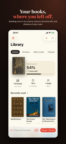 Bookidoro: Pomodoro for Books screenshot 1
