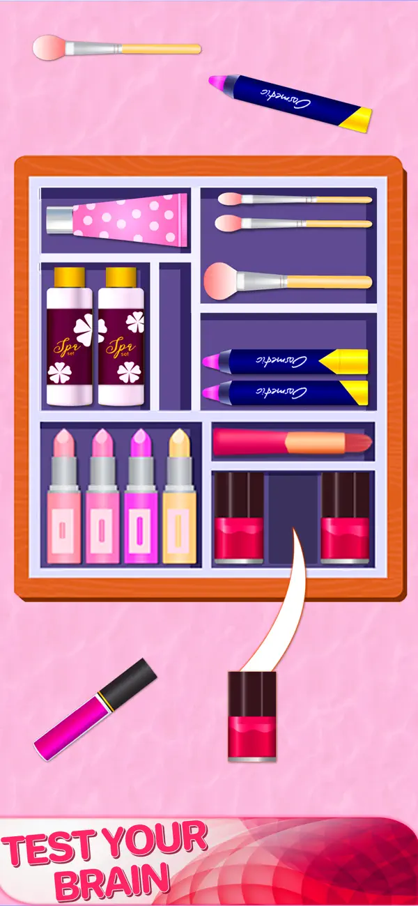 Screenshot #1 pour Beauty Organizer Game