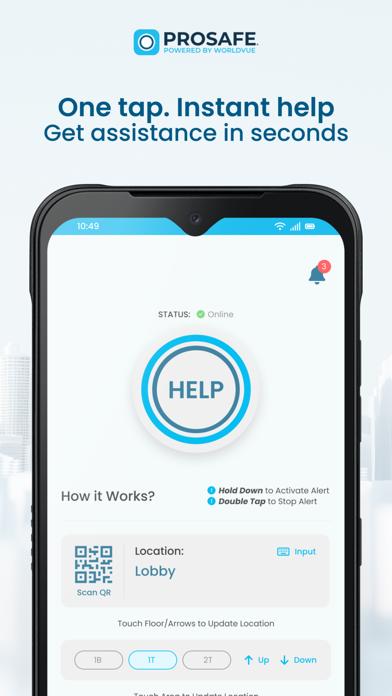 ProSafe iPhone screenshot 1 - Productivity app