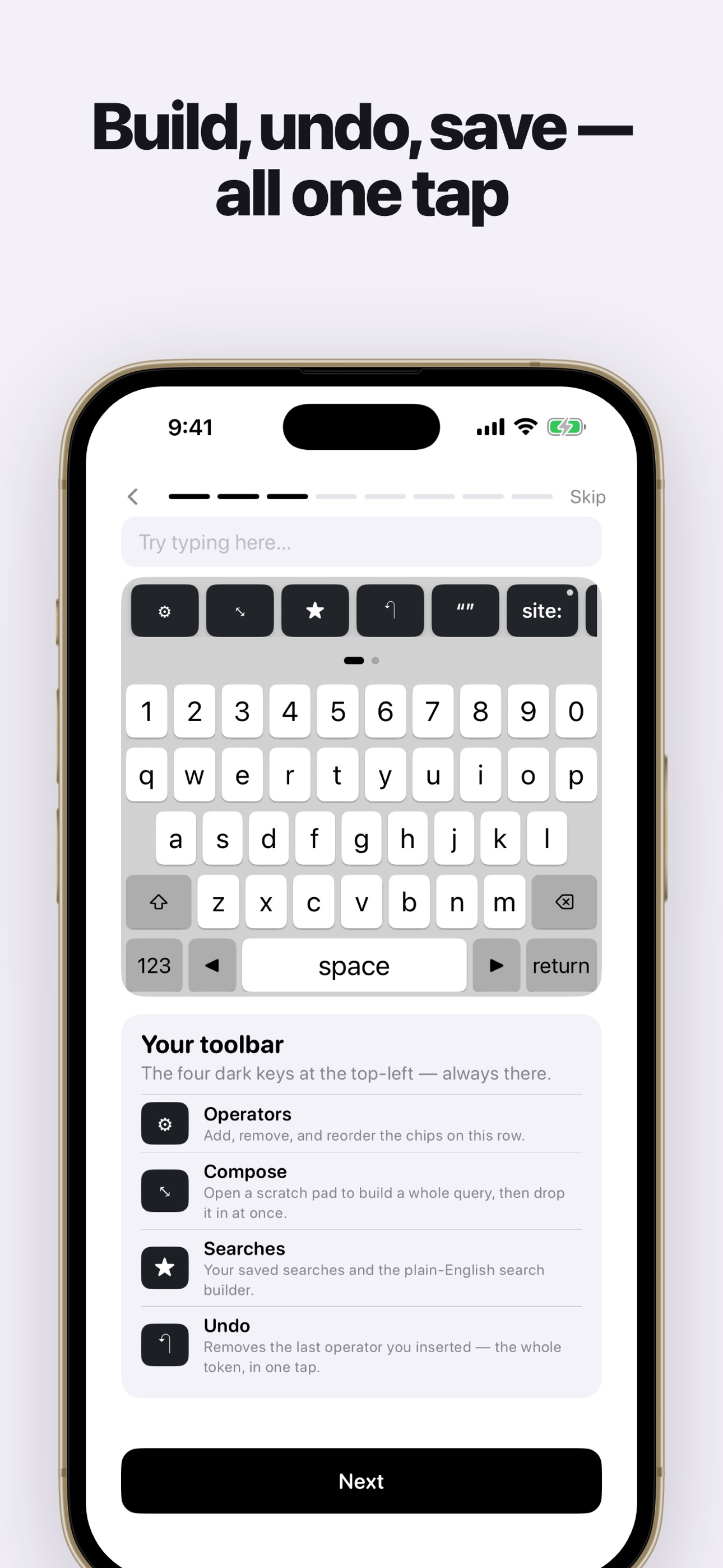 Screenshot 3 of One Big Keyboard: Operators