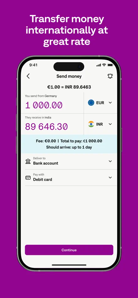 Skrill app screenshot 4