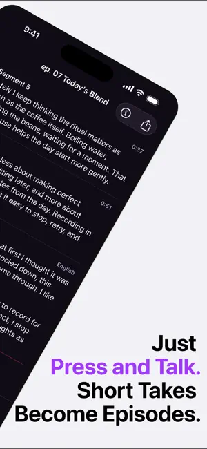 PodCall｜Podcast Voice Recorder screenshot 2