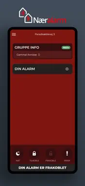 Næralarm screenshot 2