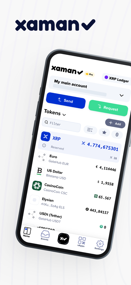 Xaman: XRP Wallet screenshot 1