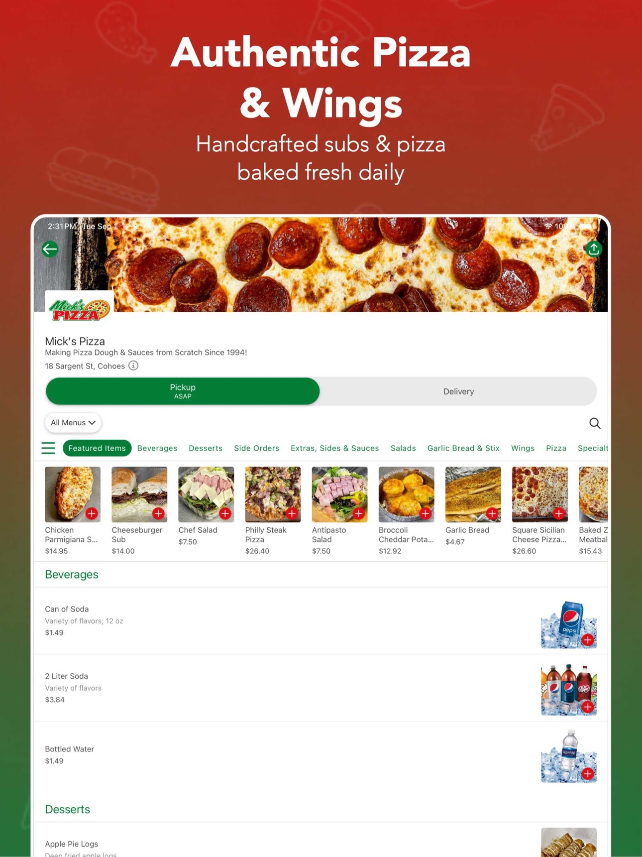 Screenshot 7 of Mick's Pizza