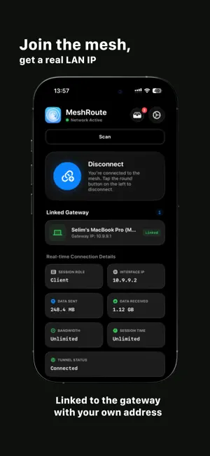 MeshRoute screenshot 3