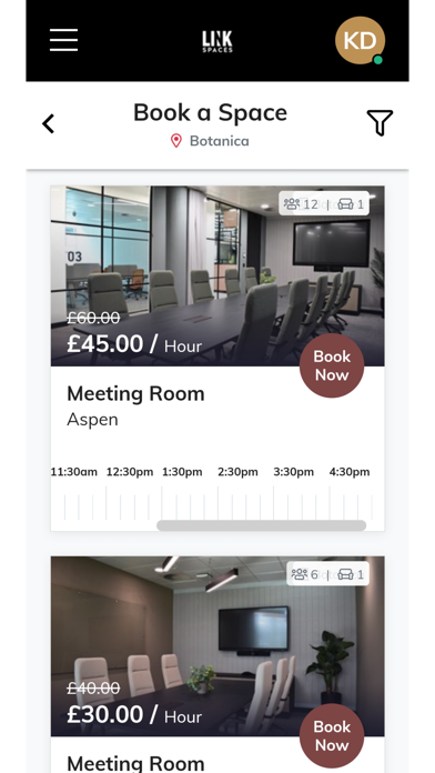 Link Spaces Screenshot