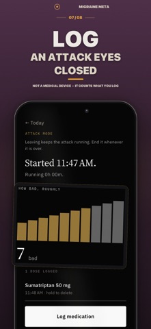 Migraine Meta: Headache Diary Screenshot 7 of 7
