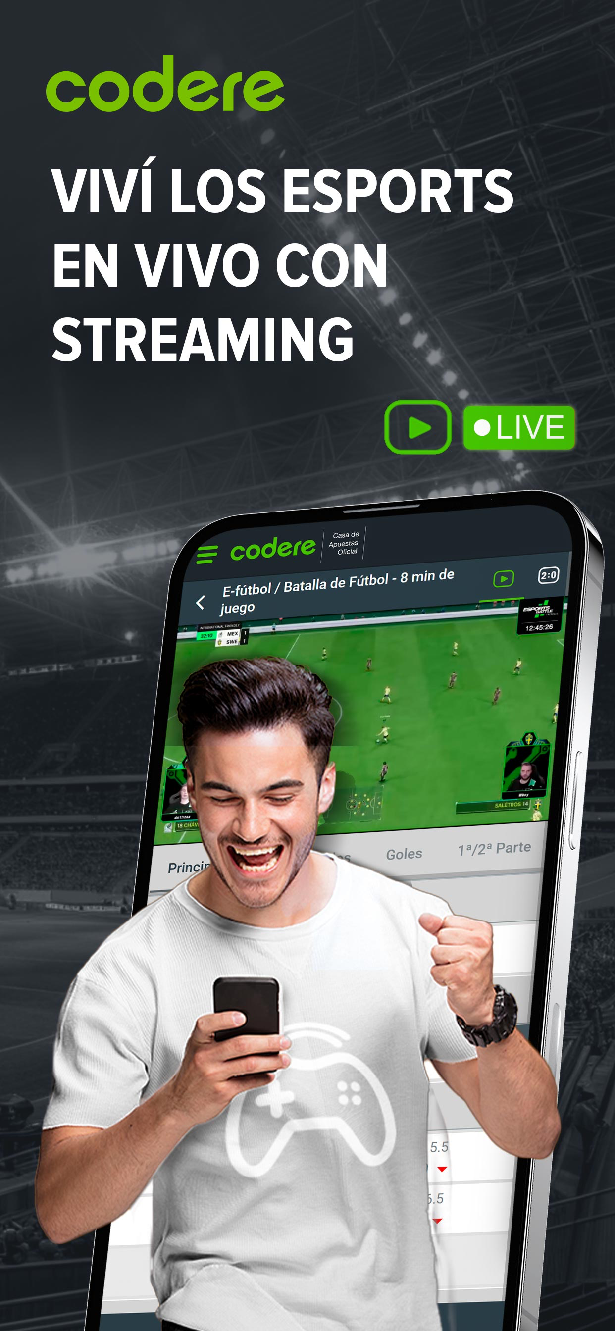 Codere: Apuestas Deportivas AR screenshot 6