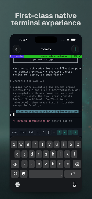 Workspace Terminal Screenshot 3 of 4