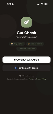 GutCheckFast screenshot