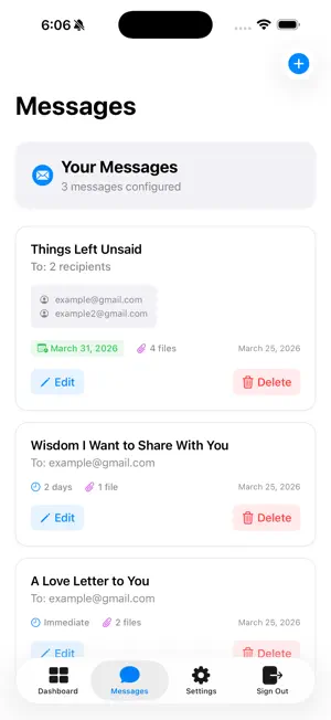 LastingNote screenshot 2