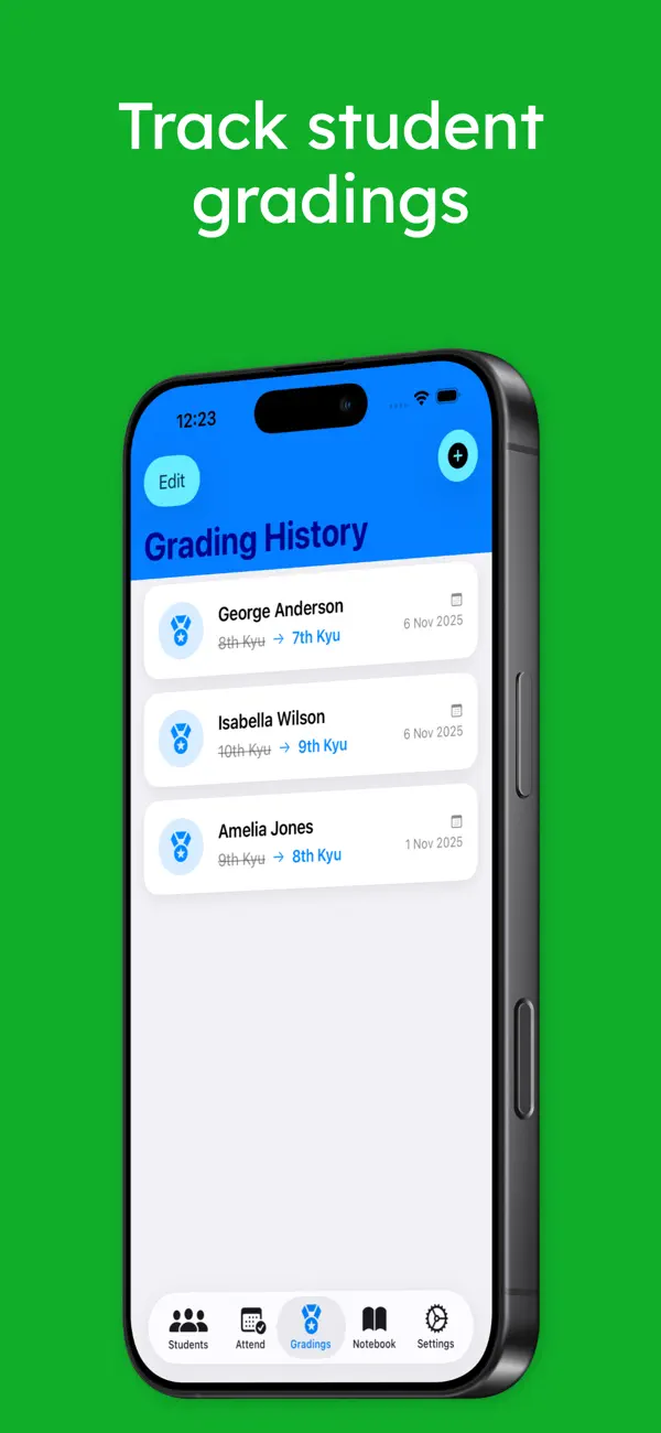 SenseiOS Pro Dojo Management Screenshot 5