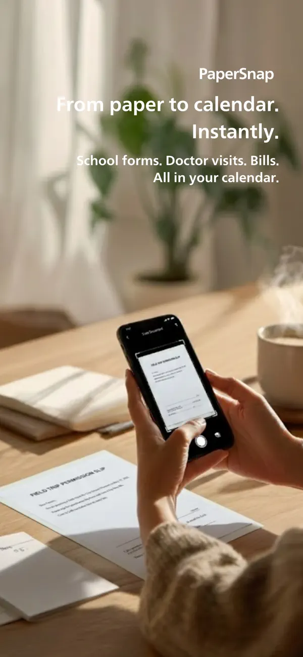 #4. PaperSnap - Scan to Calendar (iOS) By: Funnyeve