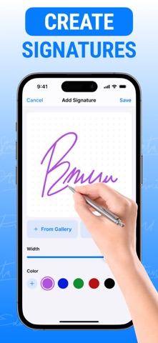 Easy Sign & Fill PDF Documents screenshot