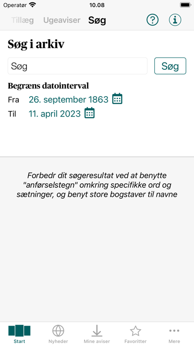 Horsens Folkeblad Screenshot