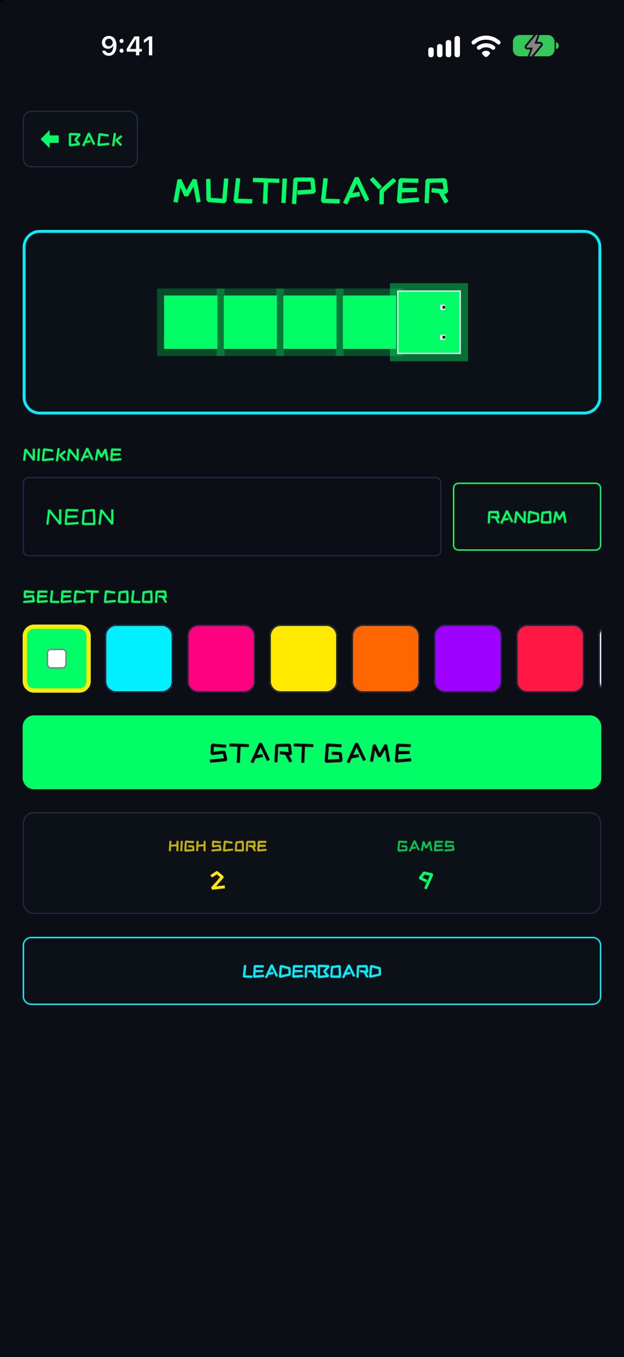 Screenshot 5 of Snake World: Neon Arena