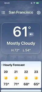 Weather for Seniors screenshot #3 for iPhone