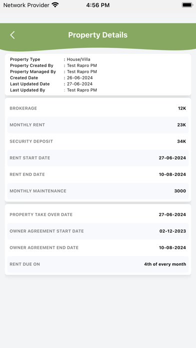 Rapro App Screenshot