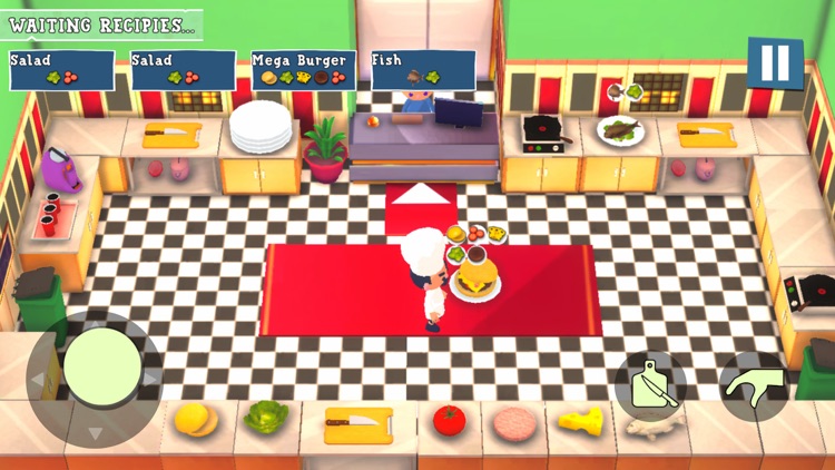Chef's Kitchen Cooking Madness