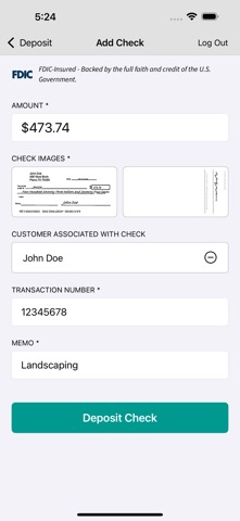 Alden State Bank mRDC. Screenshot 4 of 4