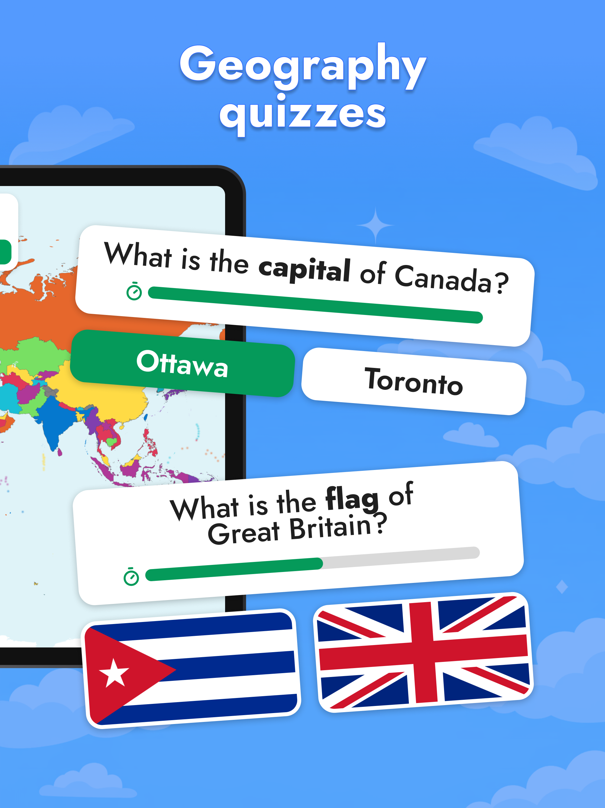 StudyGe - World Geography Quiz