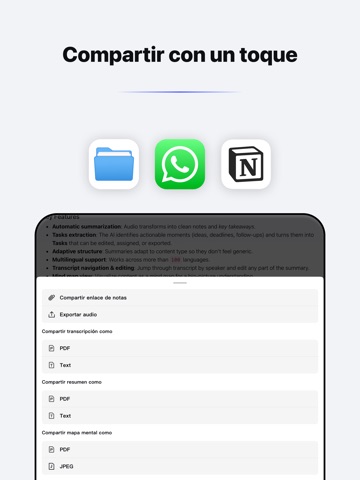 HiNoter - Anotações IA iPad screenshot 5