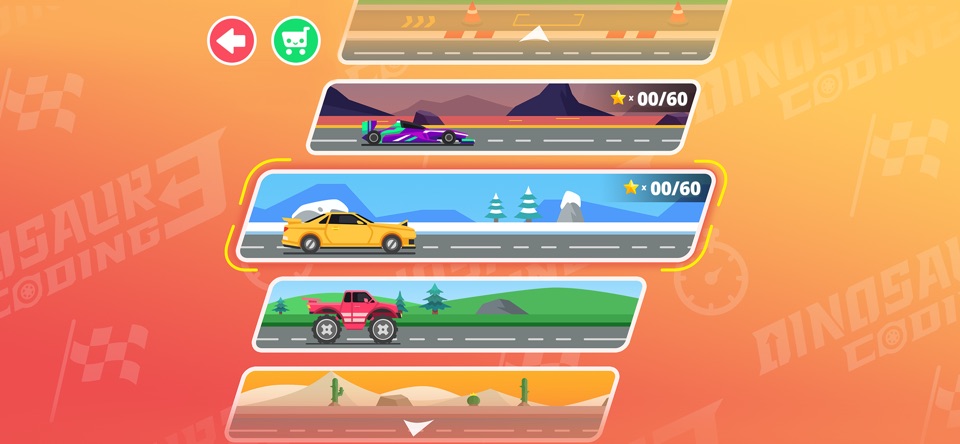 Coding for kids - Racing games screenshot 2