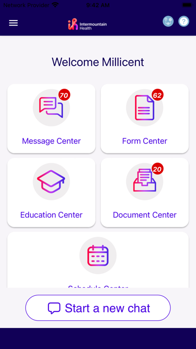 Intermountain Homecare Screenshot