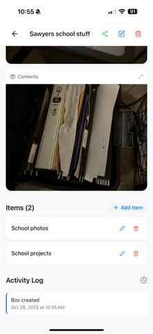 BoxTrack - Storage Manager Screenshot 3 of 4