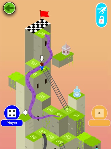 Snakes and Ladders Multiplayer iPad screenshot
