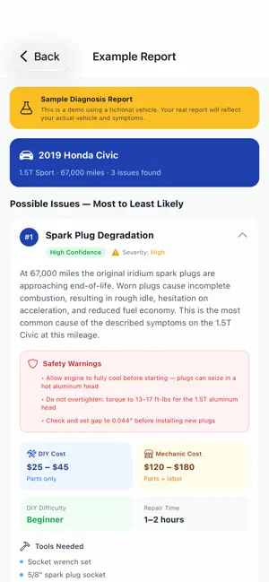 MIMP: Car Diagnosis & Repair screenshot 2