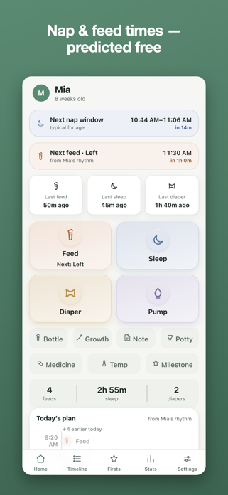 Cubby: Baby Tracker Screenshot 1 of 6