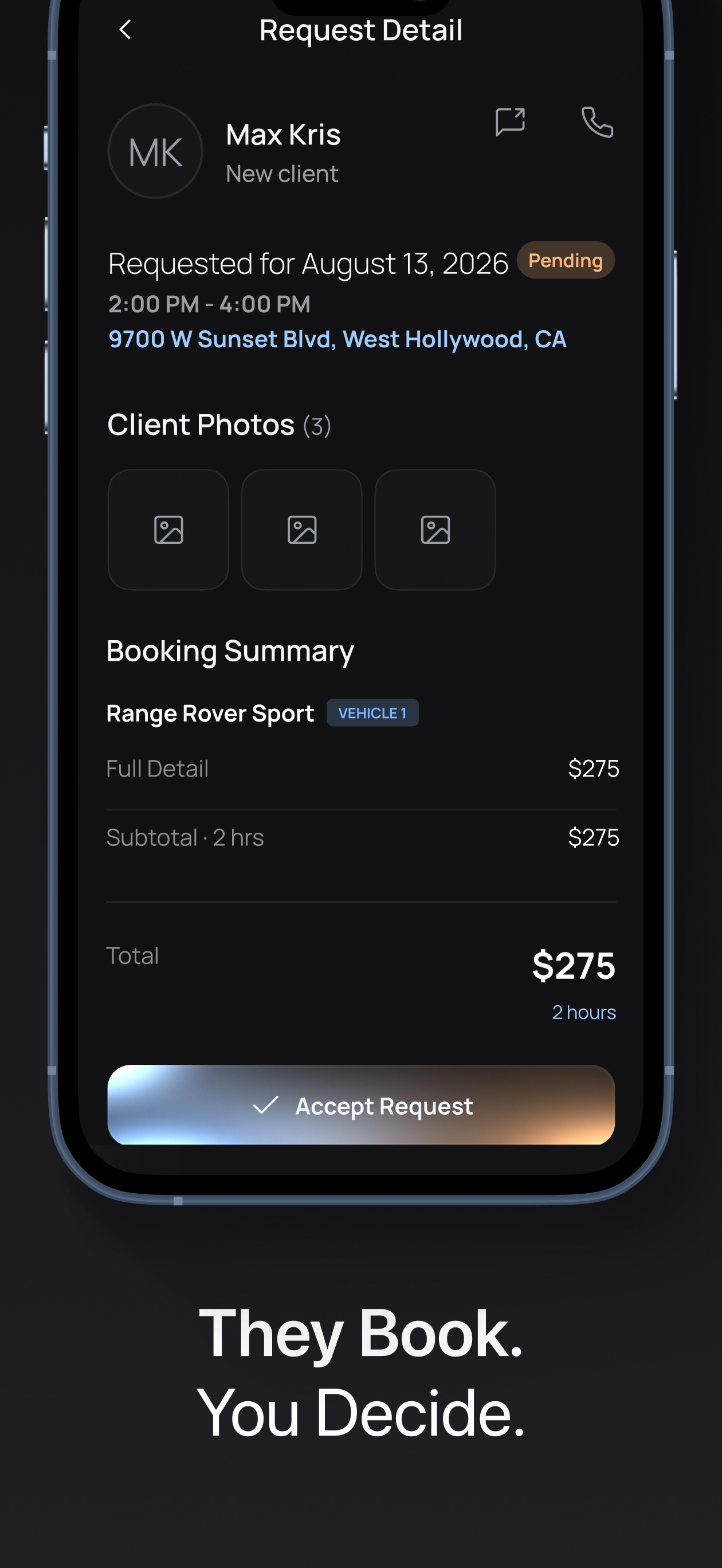 Detaild: Auto Detailer CRM screenshot 2